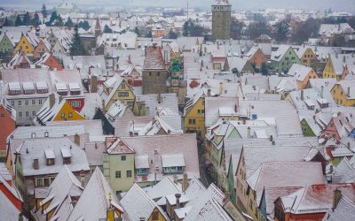 kerstmarkt van rothenburg ob der tauber